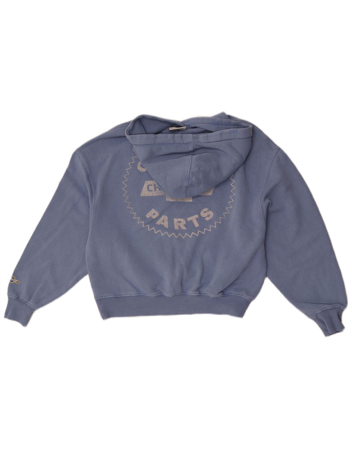 Pull & Bear Pull & Bear Pulover Oversized Hoodie pentru femei UK 6 XS Bumbac albastru