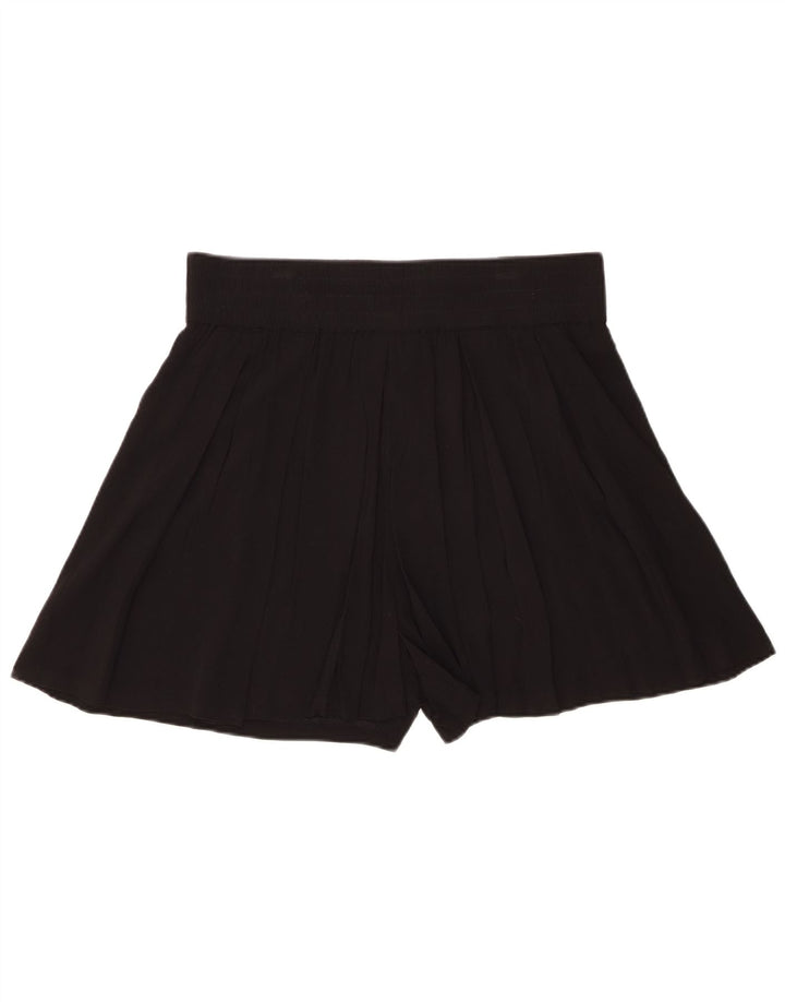 Pantaloni scurți Zara femei XL W32 viscoză neagră