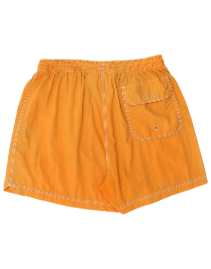 Pantaloni scurți de înot Diadora pentru bărbați, mari, portocalii, din poliamidă