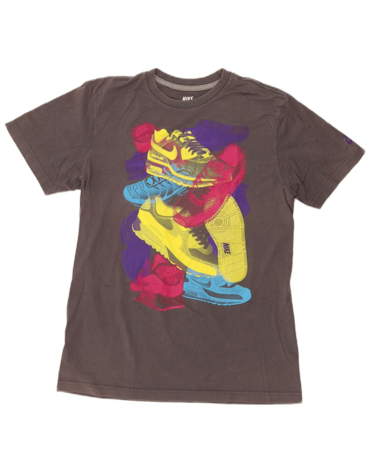 Tricou grafic pentru bărbați Nike Regular Fit Top, gri mediu