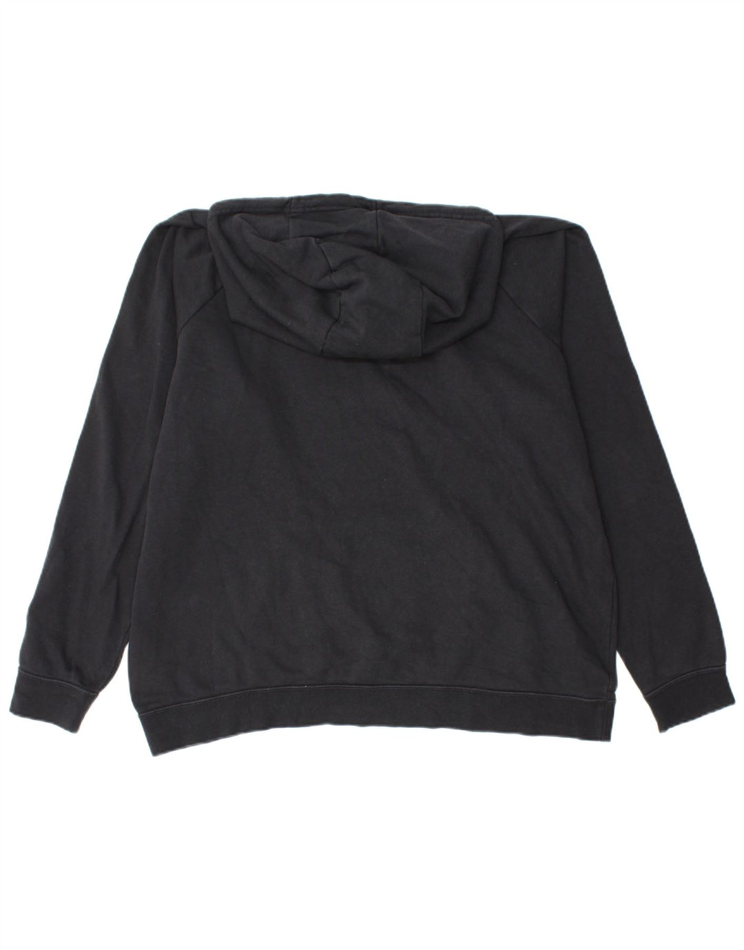 Pulover supradimensionat NIKE pentru femei, UK 18 XL, bumbac negru