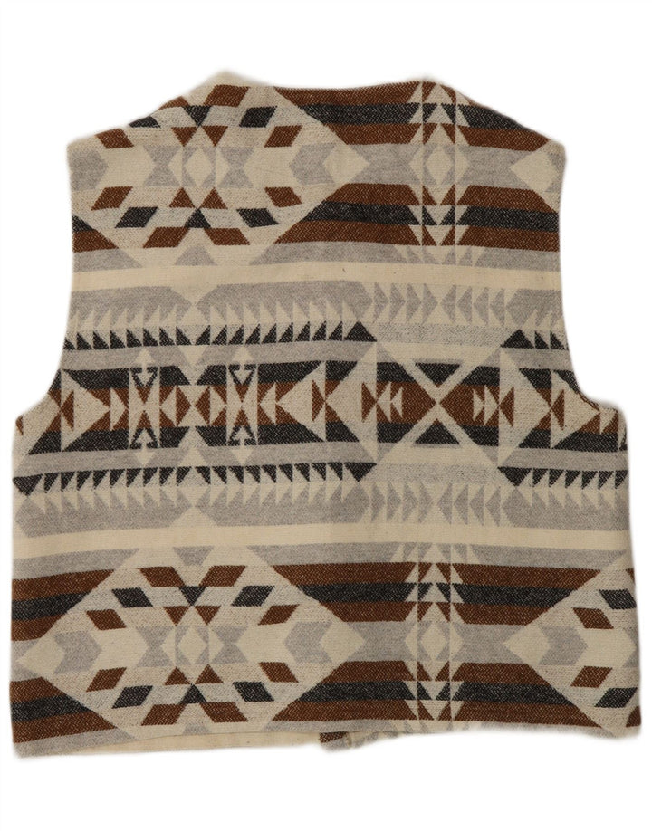 Pulover Cardigan Vintage pentru bărbați Mediu Multicolor Geometric Aztec