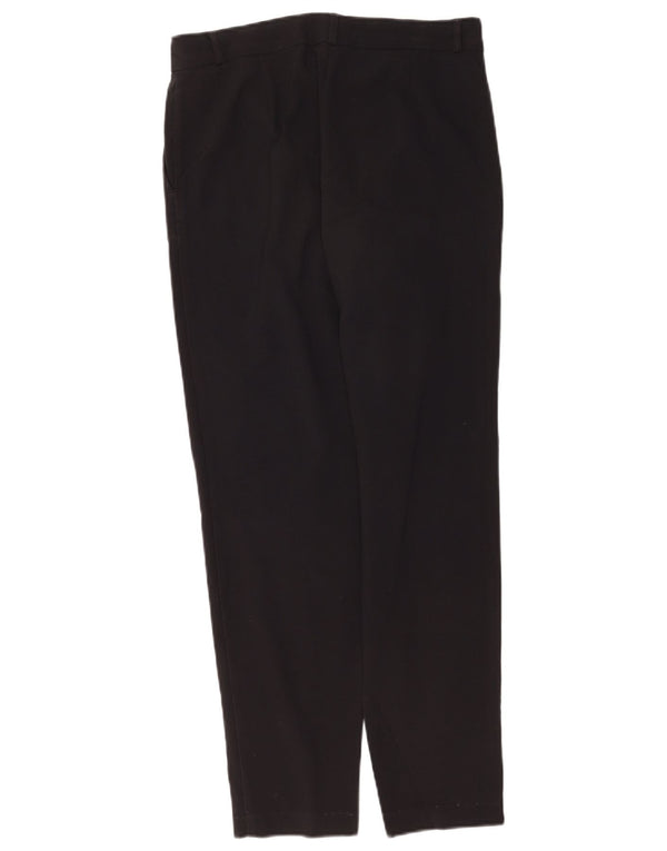 Pantaloni casual subțiri pentru femei Marks & Spencer UK 10 Small W30 L30 Negru