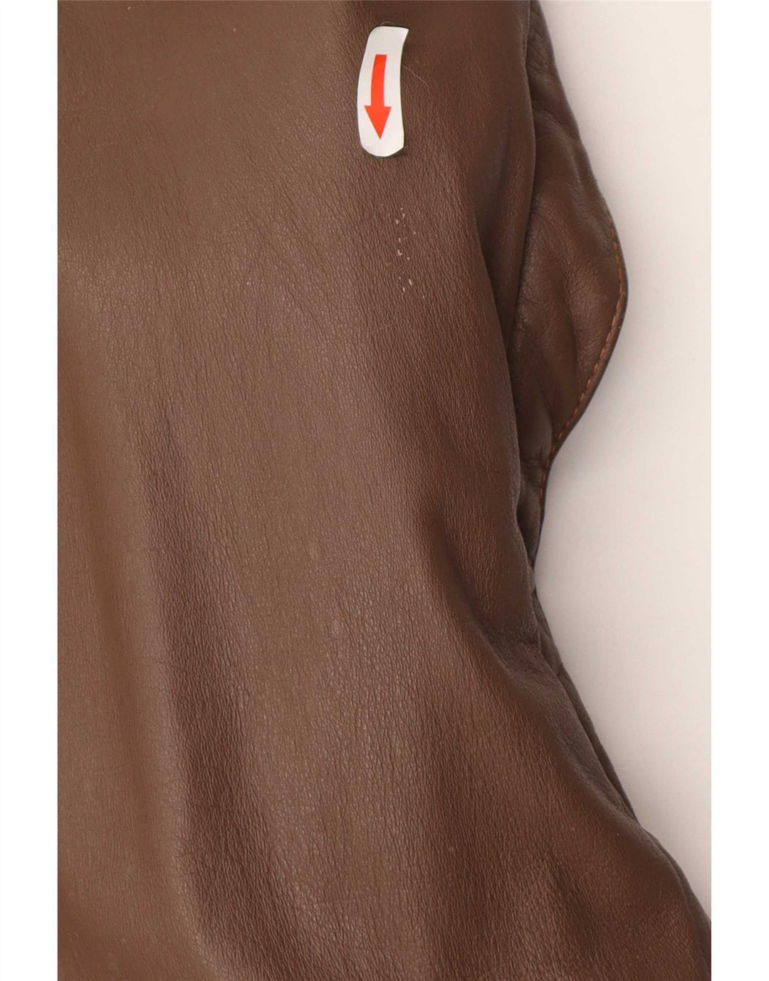 Jachetă militară din piele vintage pentru bărbați IT 52 XL maro