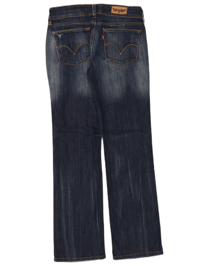 Blugi drepti 570 pentru femei Levi's W31 L31 bumbac bleumarin