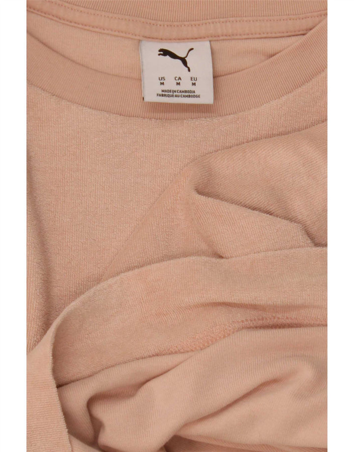 Tricou Puma pentru femei Crop Top UK 14 Medium Pink