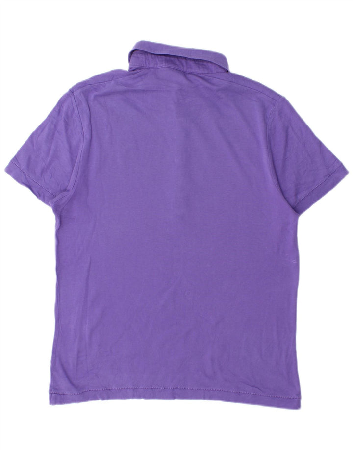 Tricou polo Puma pentru bărbați, bumbac violet mediu