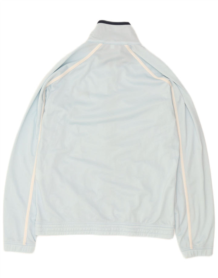 Jachetă pentru trening ASICS pentru bărbați, poliester albastru mediu