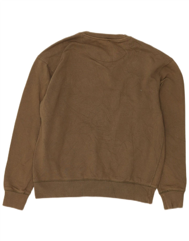 JACK & JONES Hanorac pentru bărbați Pulover Medium Kaki Bumbac