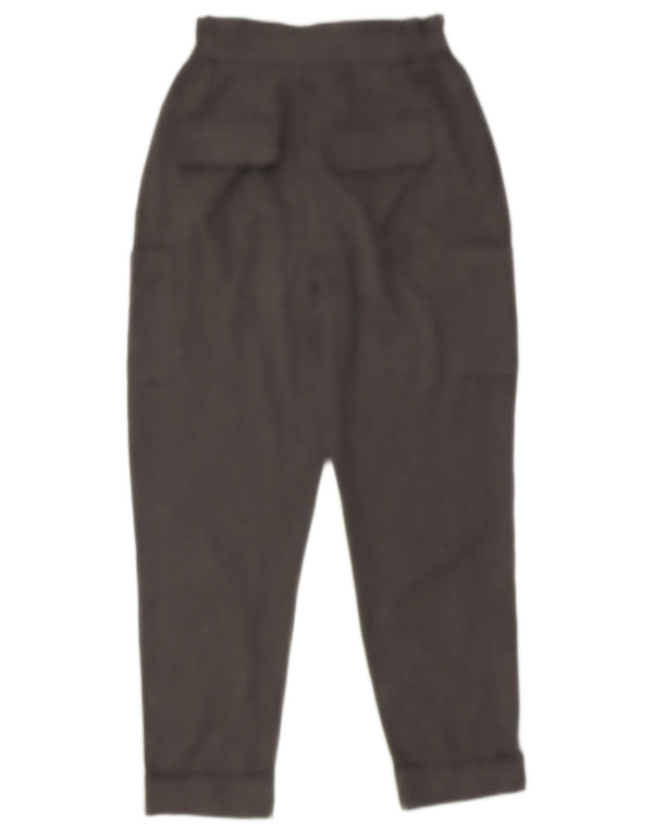 Pantaloni cargo conici pentru femei Zara EU 34 2XS L24 L24 Gri Poliester