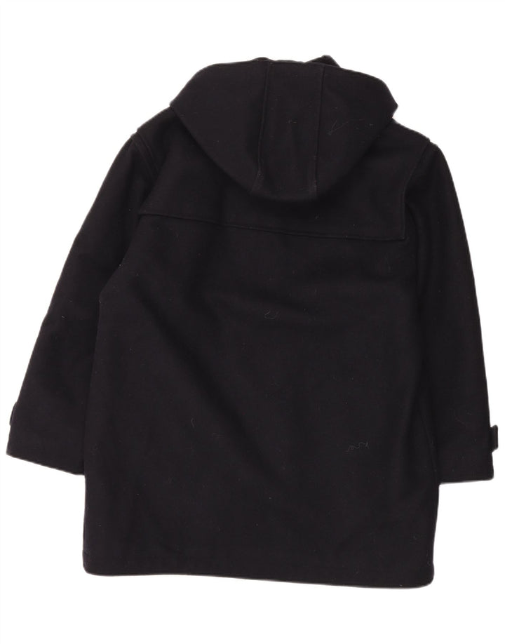 Jachetă duffle cu glugă pentru bărbați VINTAGE UK 40 mare bleumarin