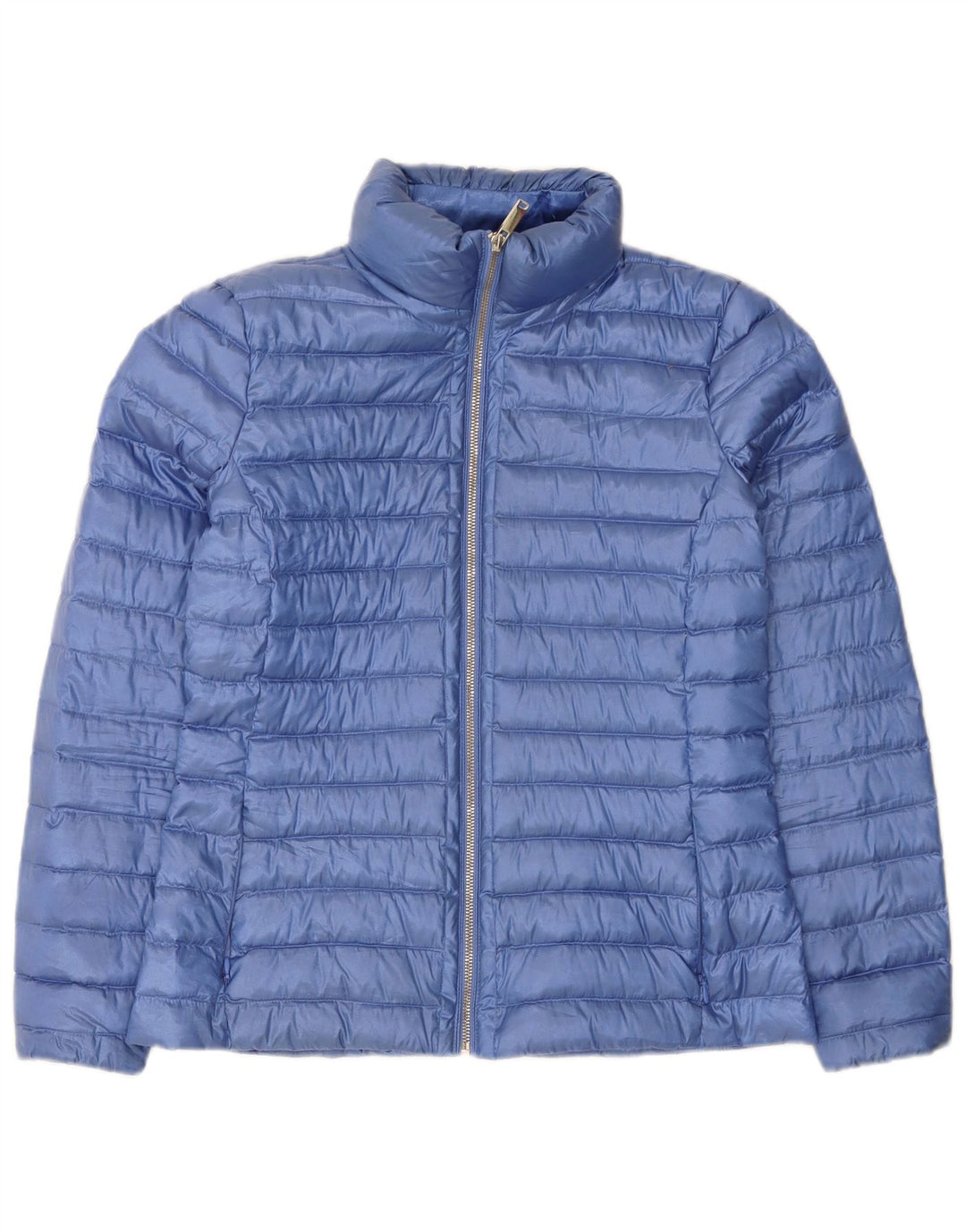 Jachetă căptușită pentru femei Massimo Dutti UK 12 Medium Blue Poliester