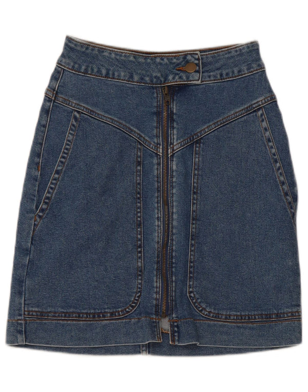 Fusta Tezenis Denim XS W25 Bumbac Albastru