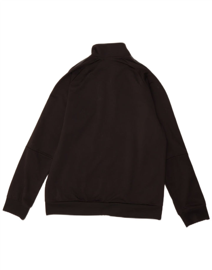 Adidas Boys Climalite Trening Top Jachetă 13-14 ani Poliester negru