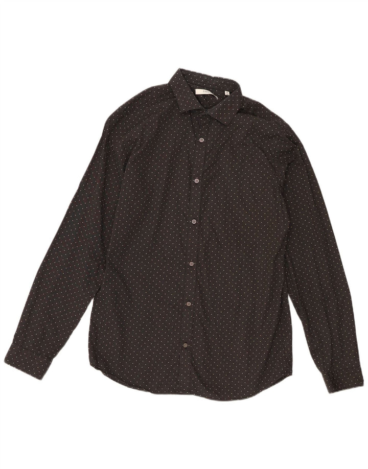 Cămașă pentru bărbați Jack & Jones Mărimea 40 Medium Black Polka Dot