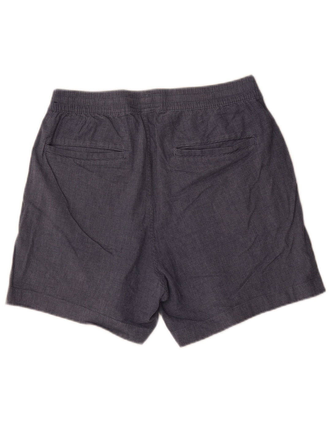 Pantaloni scurți chino pentru femei Abercrombie & Fitch Medium W32 bleumarin Houndstooth