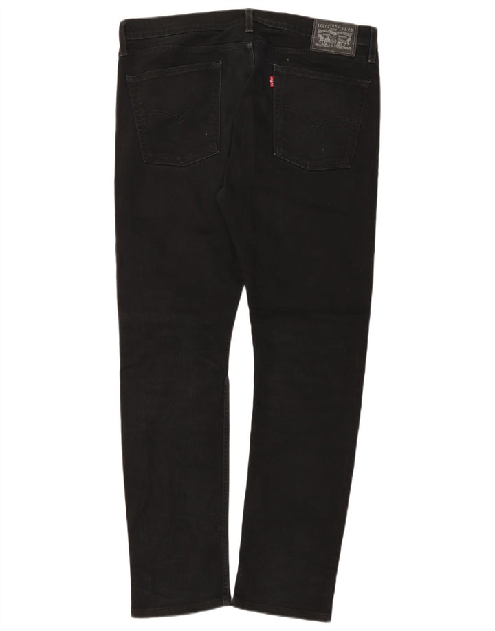 Blugi slim pentru femei Levi's W36 L31 bumbac negru