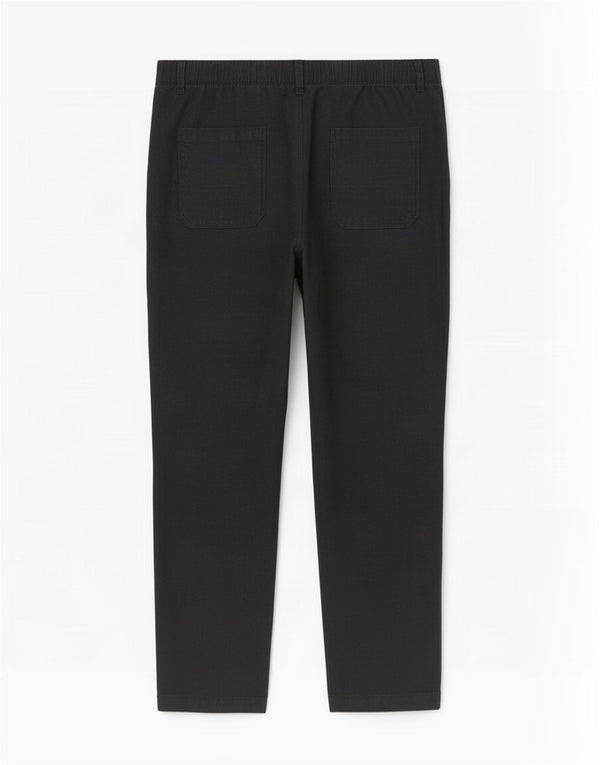 Pantaloni casual drepti pentru femei Marks & Spencer UK 16 Large W34 L26 Negru