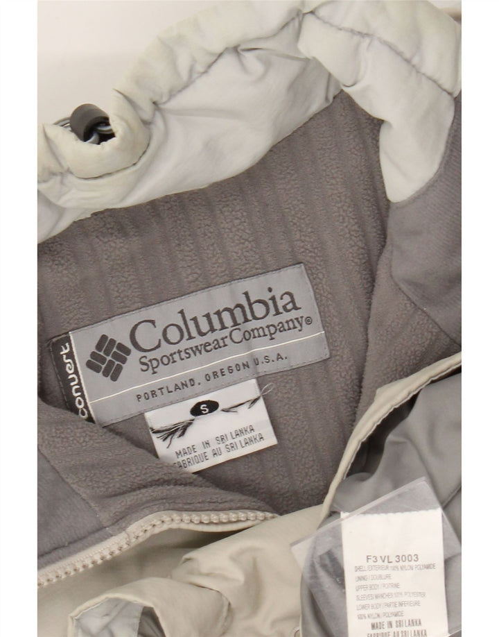 Jachetă de vânt pentru bărbați Columbia UK 36 Mic Bej Poliamidă color bloc