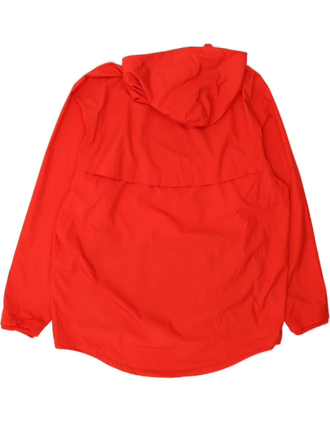 NIKE Mens Hooded Pullover Rain Jacket UK 42 XL Red Polyester Vintage Nike and Second-Hand Nike from Messina Hembry 