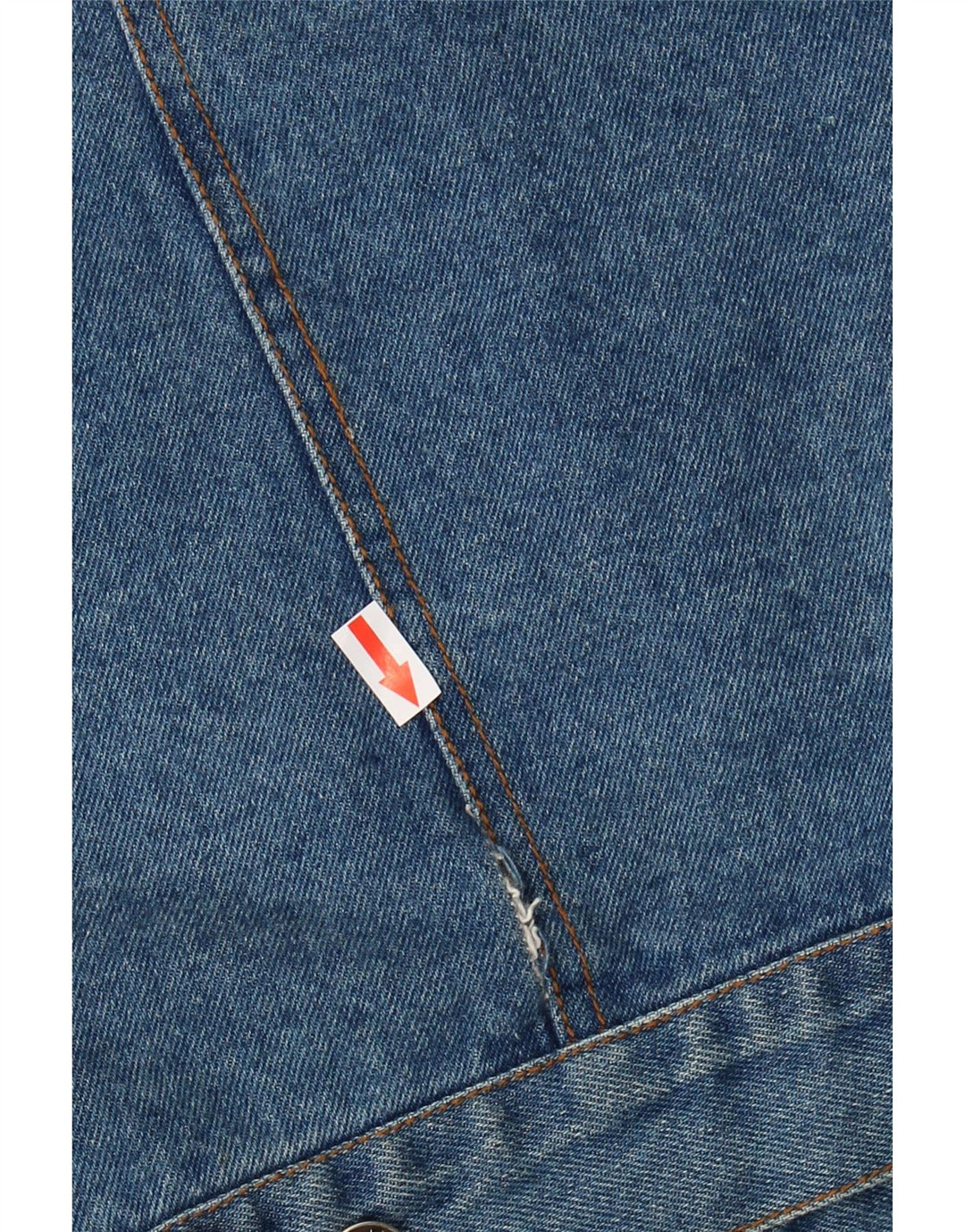 Jachetă de blugi vintage pentru bărbați UK 42 XL Blue Cotton Classic