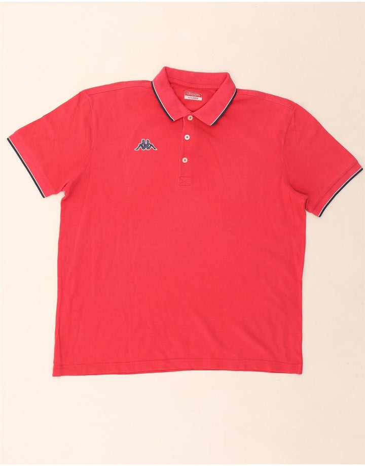 Cămașă polo pentru bărbați Kappa 2XL roz