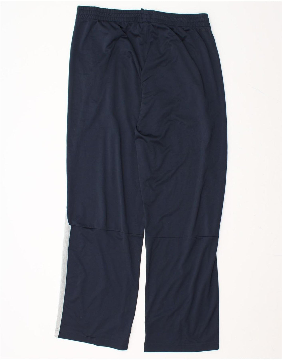 ADIDAS Mens Climalite Tracksuit Trousers Large Navy Blue Colourblock Vintage Adidas and Second-Hand Adidas from Messina Hembry 