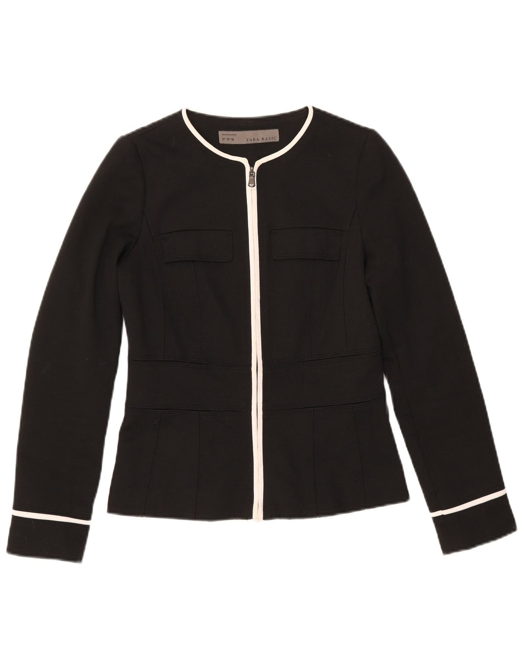 Blazer pentru femei ZARA UK 10 Small Black