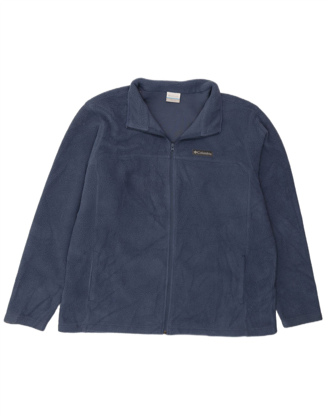 Jachetă fleece Columbia pentru bărbați UK 42 XL bleumarin poliester