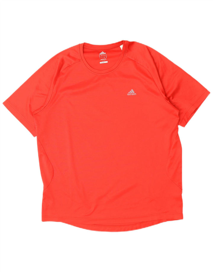 Tricou pentru bărbați ADIDAS Climalite Top mare roșu