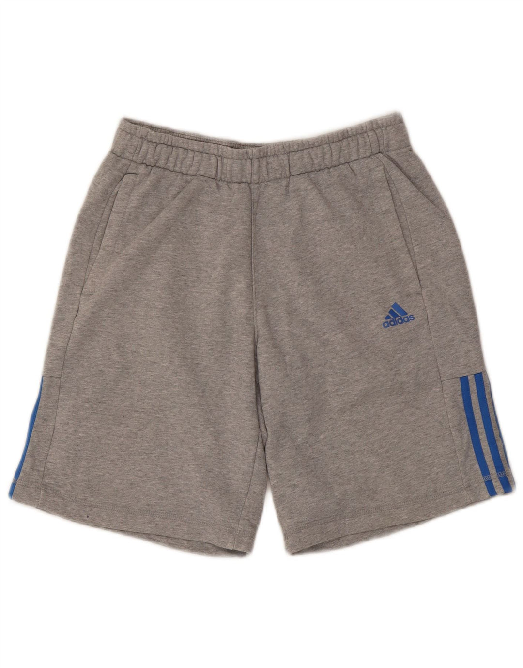 Pantaloni scurți sport Climalite ADIDAS pentru bărbați, bumbac gri mediu