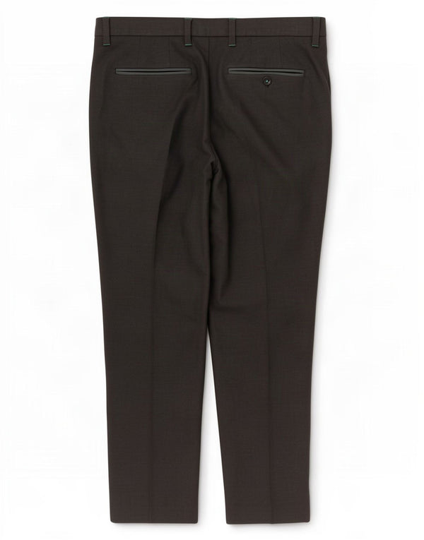Ted Baker Pantaloni drepți pentru bărbați L36 L32 Poliester cu pete gri