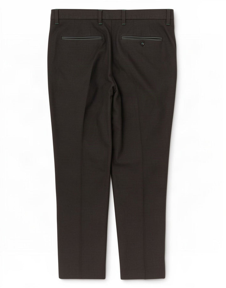 Ted Baker Pantaloni drepți pentru bărbați L36 L32 Poliester cu pete gri