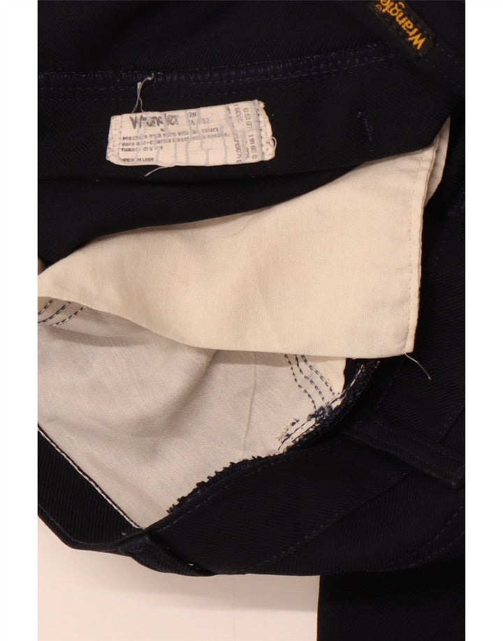 Pantaloni casual drepti pentru bărbați WRANGLER W36 L32 bleumarin