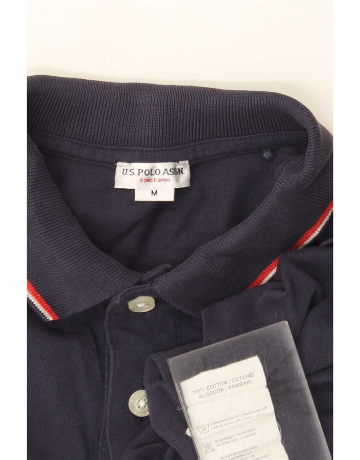 U.S. Polo Assn. Cămașă Bărbați Mediu Bleumarin, Bumbac cu dungi