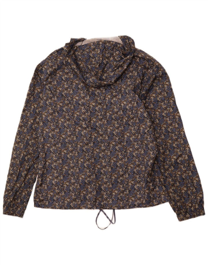 COLUMBIA Jachetă de ploaie cu glugă pentru femei UK 14 Medium Multicolor Floral