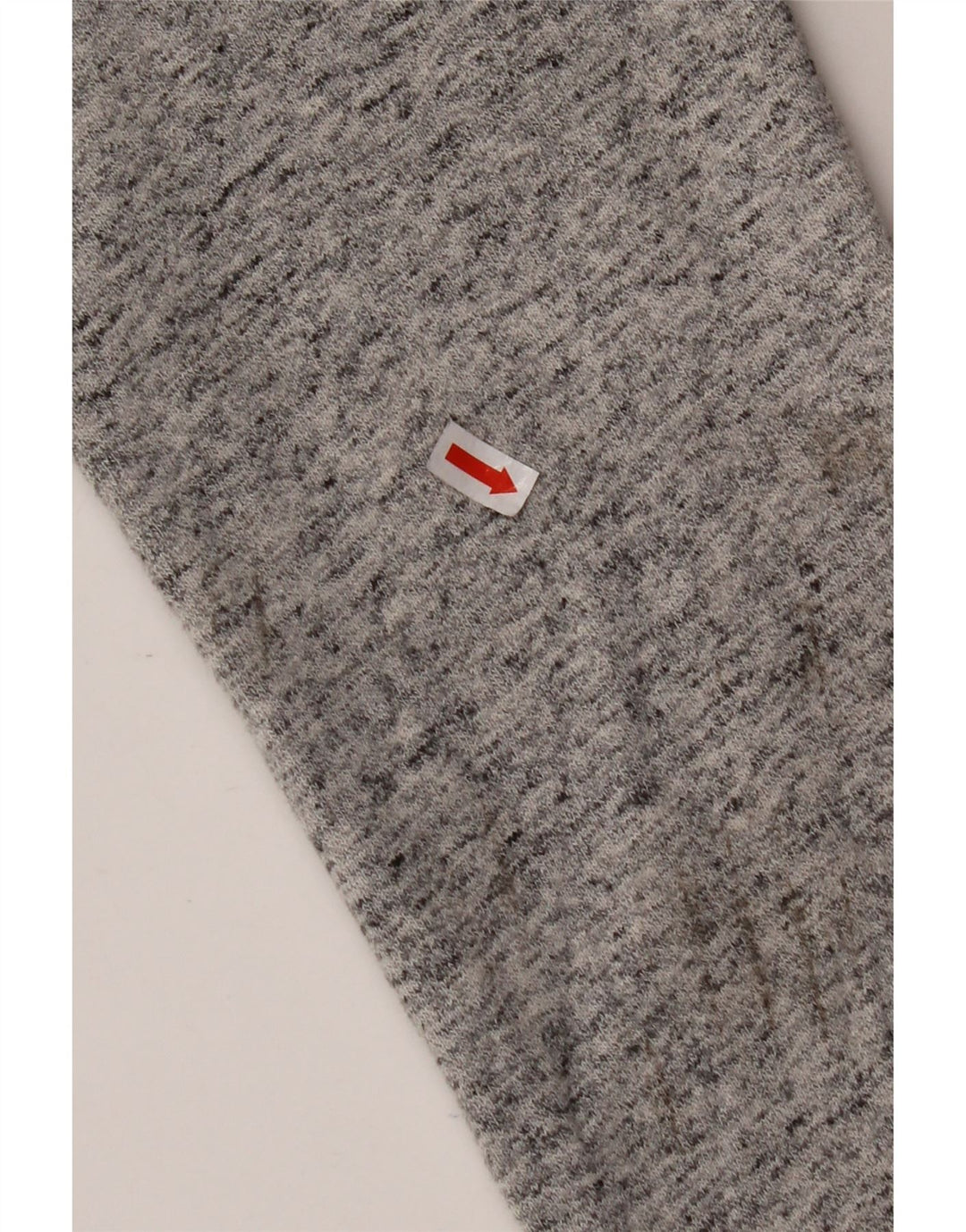 SUPERDRY Pulover cu capota cu fermoar cu grafic grafic pentru bărbați XS, bumbac cu pete gri