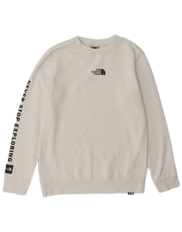 Pulover de hanorac supradimensionat pentru femei The North Face UK 6 XS Alb