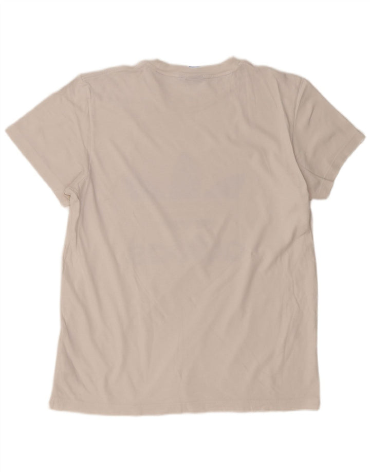 Tricou grafic ADIDAS pentru bărbați Top mare din bumbac alb