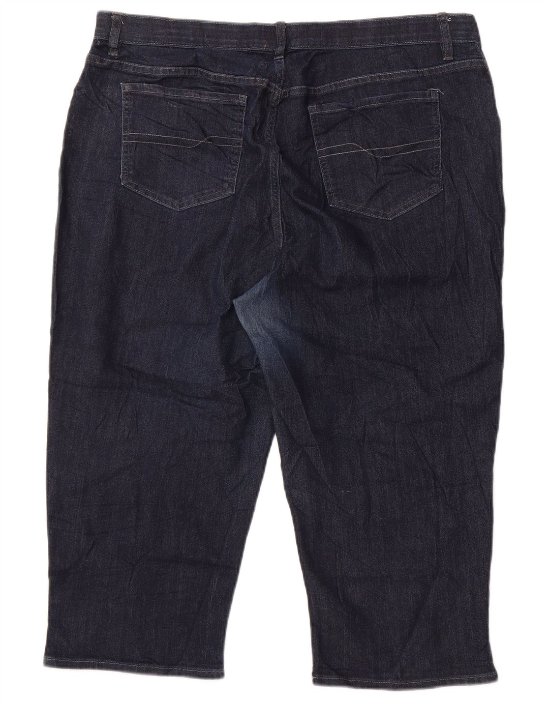 Blugi Capri Riders Lee pentru femei US 20 3XL W40 L20 bleumarin bumbac