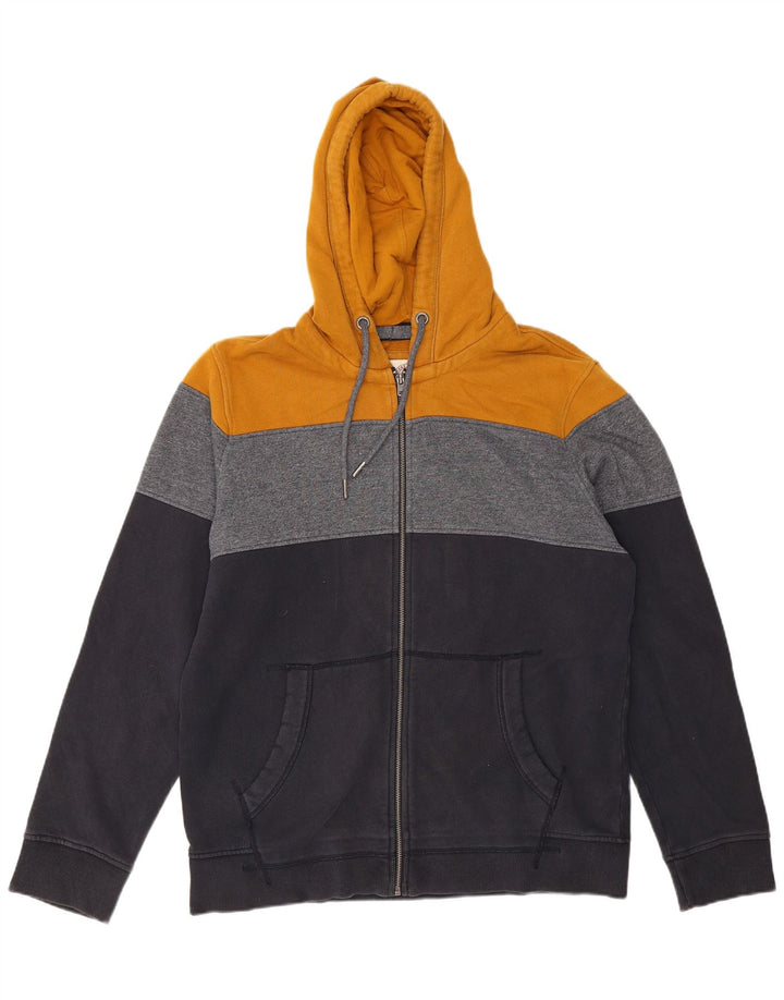 Pulover cu glugă cu fermoar pentru bărbați Fat Face, mare, multicolor, color block