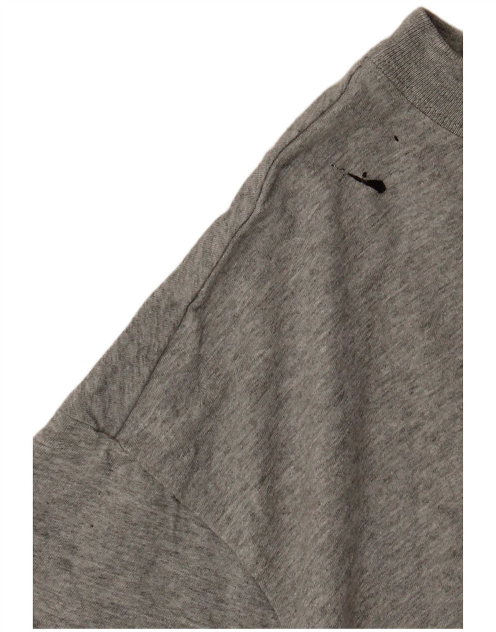 Tricou pentru bărbați NIKE Top din bumbac gri mediu