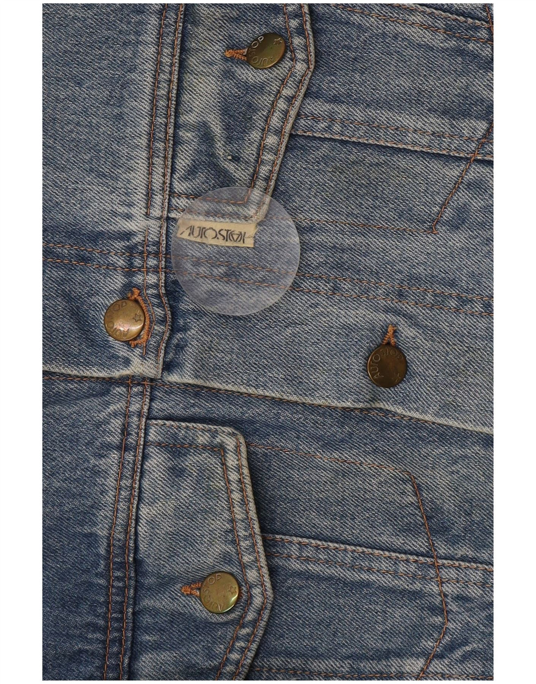 Jachetă de blugi vintage pentru bărbați UK 38 Medium Blue