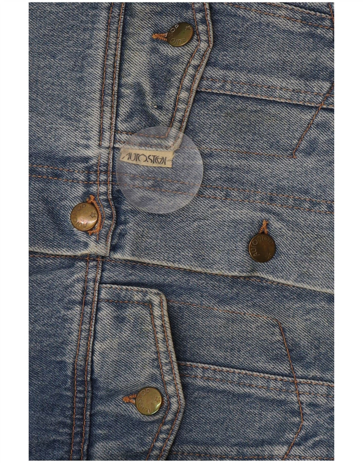 Jachetă de blugi vintage pentru bărbați UK 38 Medium Blue