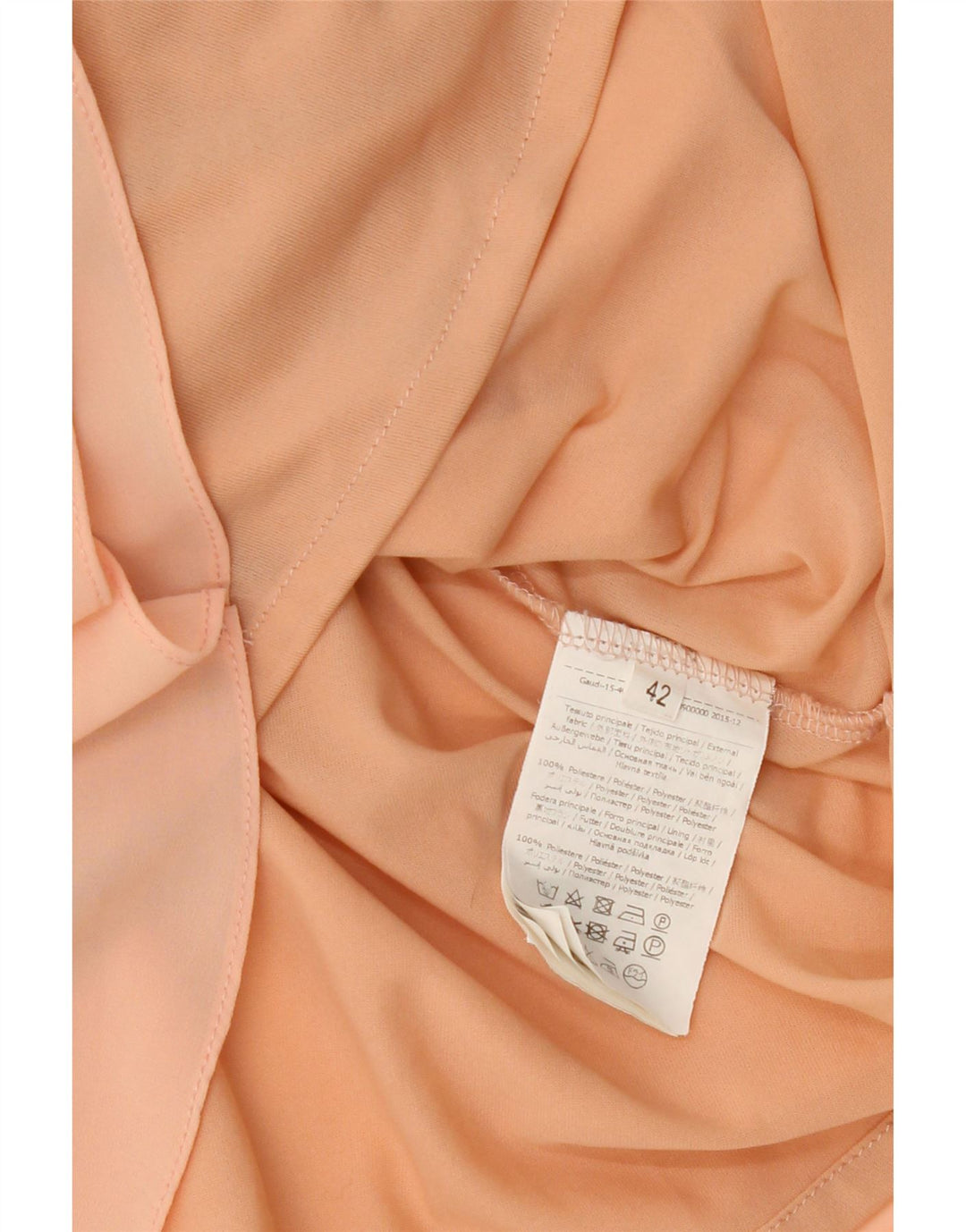 GAUDI Womens One Shoulder Dress IT 42 Medium Pink Polyester Vintage Gaudi and Second-Hand Gaudi from Messina Hembry 