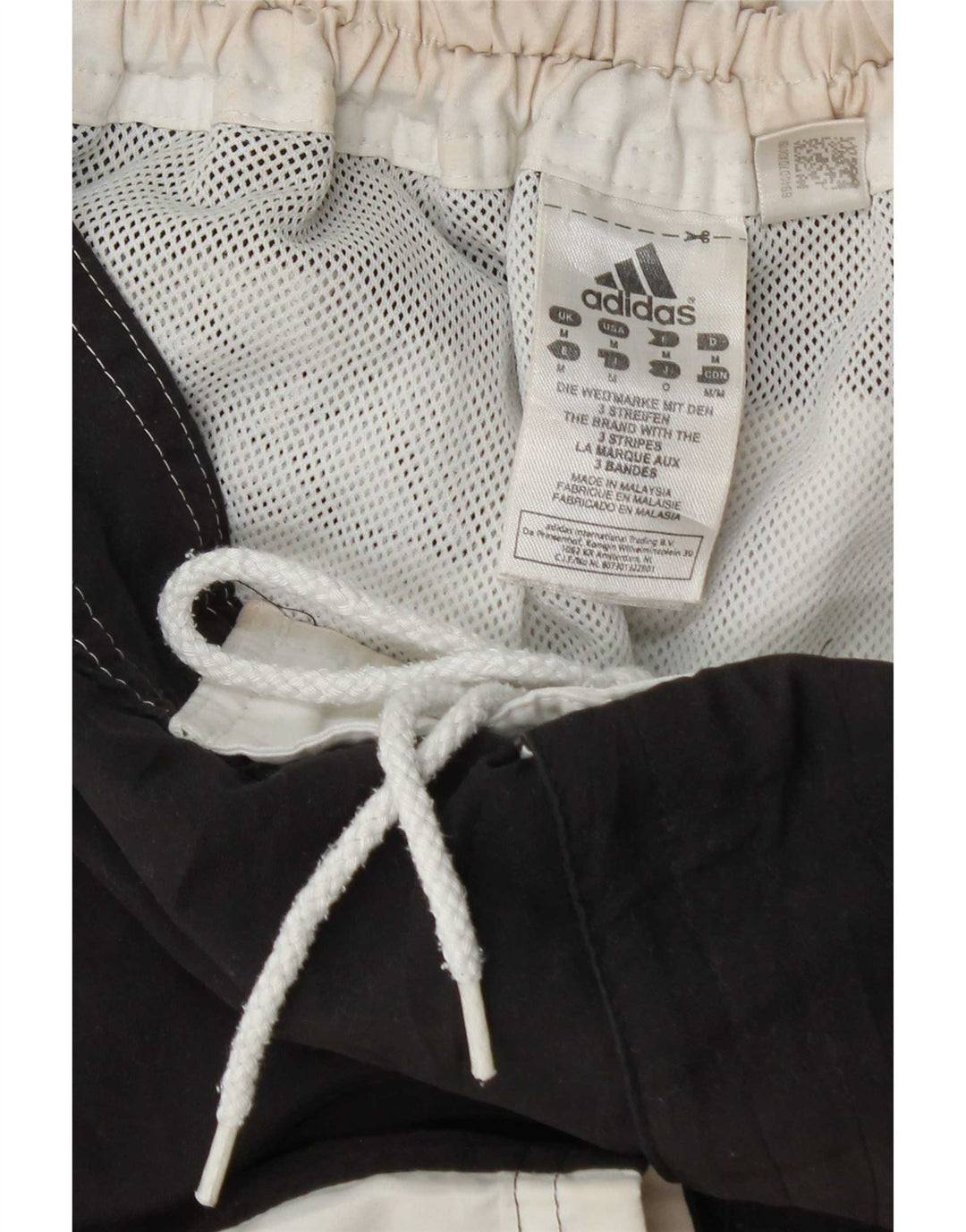 Pantaloni scurți de înot grafic pentru bărbați Adidas, medii, negru, poliester color bloc