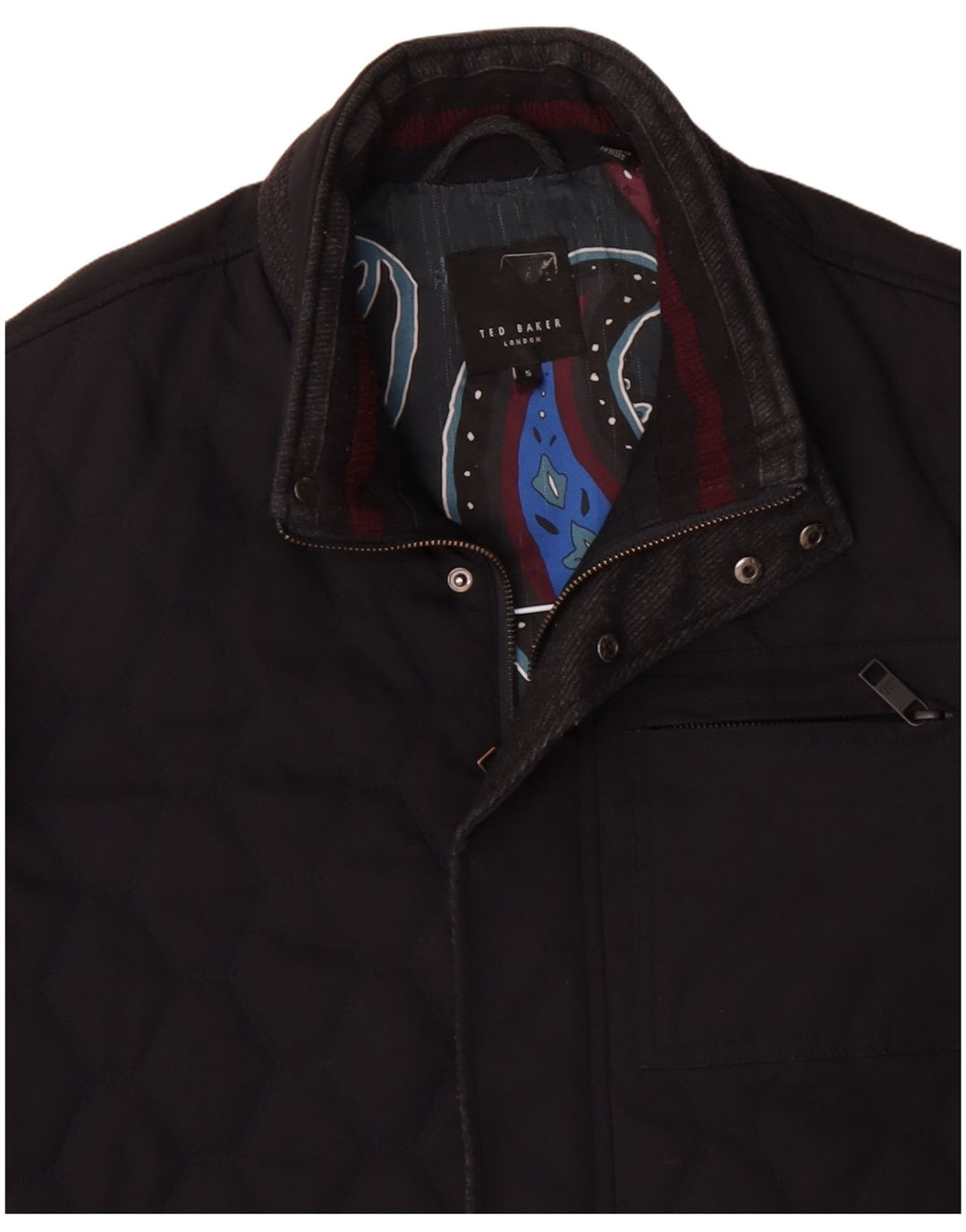 Jachetă matlasată pentru bărbați TED BAKER Mărimea 5 XL bleumarin