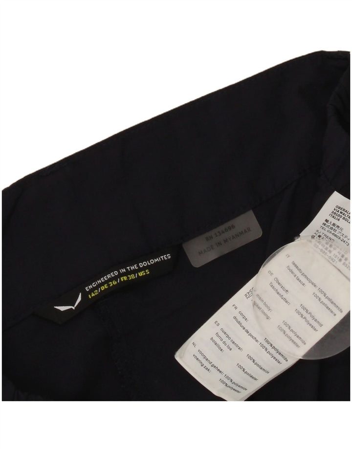 Pantaloni scurți cargo SALEWA pentru femei IT 42 Medium W30 Poliamidă bleumarin