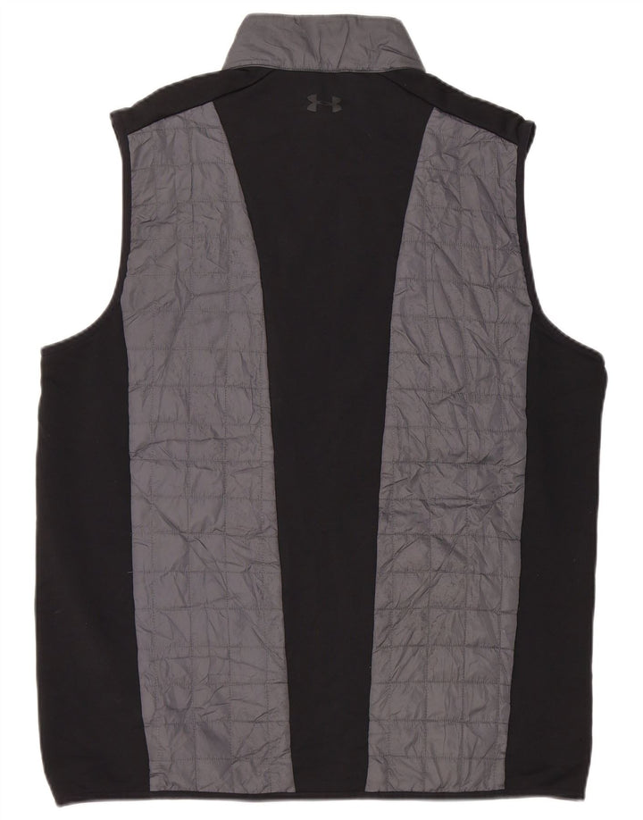 Gilet căptușit pentru bărbați Under Armour UK 40, mare, gri, poliester color bloc