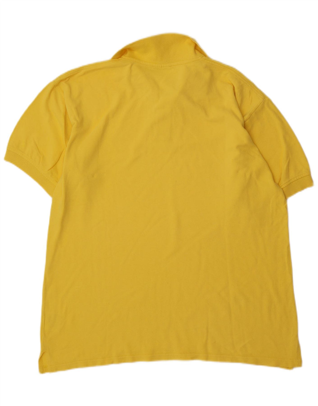 CHAMPION Mens Polo Shirt XL Yellow Cotton Vintage Champion and Second-Hand Champion from Messina Hembry 